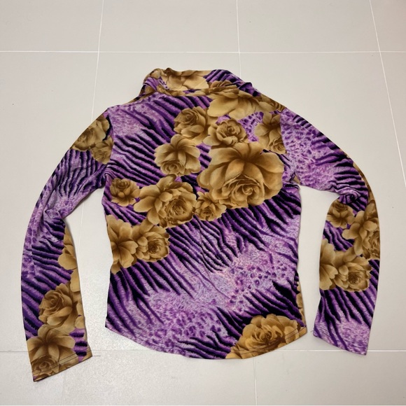 Vintage “Cavalli” esque 70s blouse - Picture 2 of 3